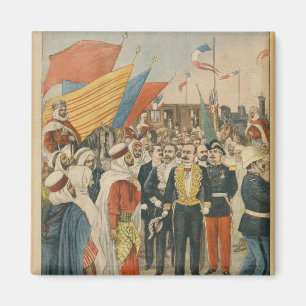 Aimant Ouverture du chemin de fer de Saida en Algérie