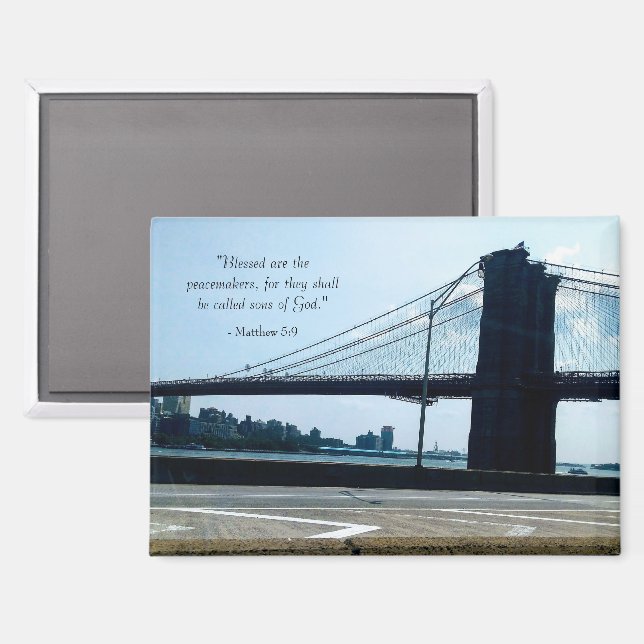 Aimant Ouvriers de la paix (Recto/Verso)