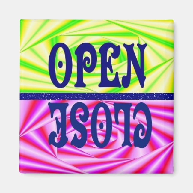 Aimant Ouvrir/fermer l'aimant (Devant)