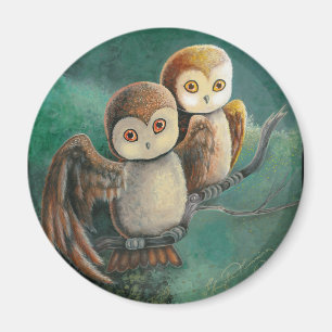 Aimant Owl Friends Owl Art