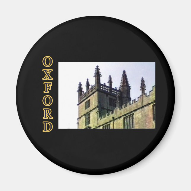 Aimant Oxford Angleterre 1986 spirales de construction 1 (Devant)