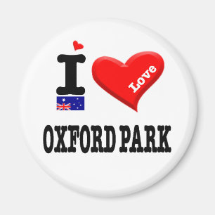 Aimant OXFORD PARK - I Love