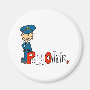 Aimant P est pour le policier