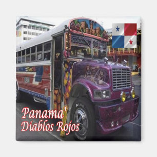 Aimant PA - Panama - Diablos Rojos