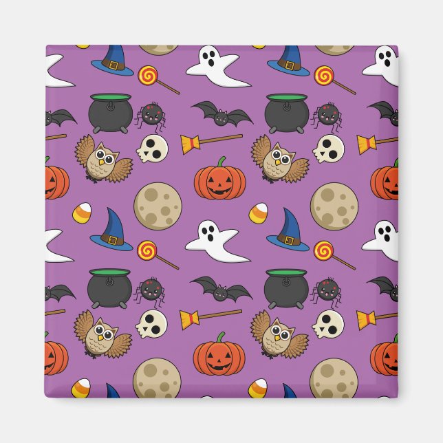 Aimant Pack Halloween Kawaii (Devant)