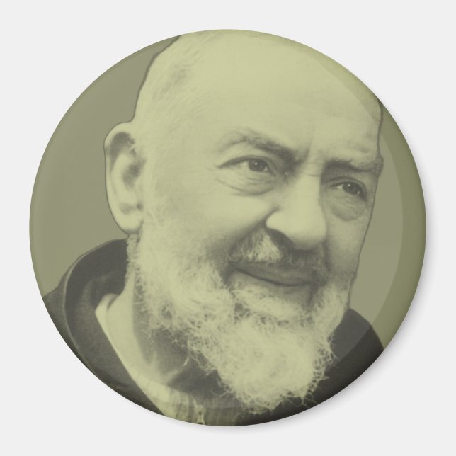 Aimant Padre Pio de Pietrelcina (Devant)