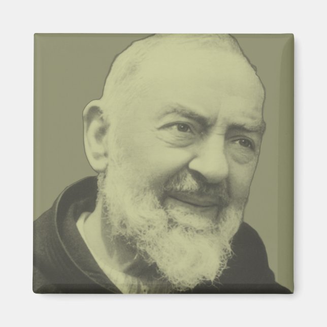 Aimant Padre Pio de Pietrelcina (Devant)