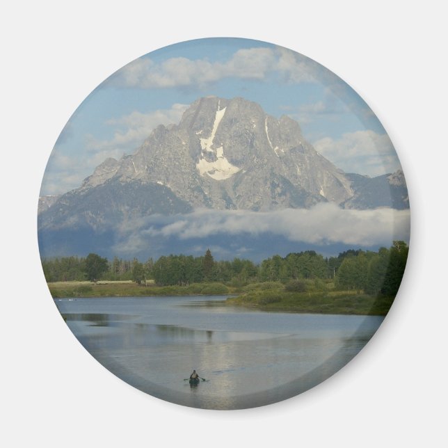 Aimant Pagaie dans le parc national de Grand Teton (Devant)