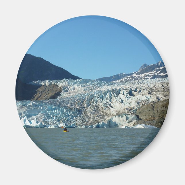 Aimant Pagaie sur le glacier Mendenhall (Devant)