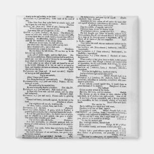 Aimant Page à partir d'un dictionnaire