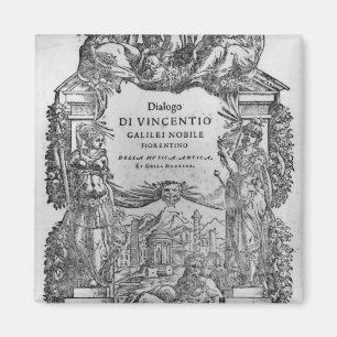 Aimant page de 'Della Musica Antica et de della Moderna