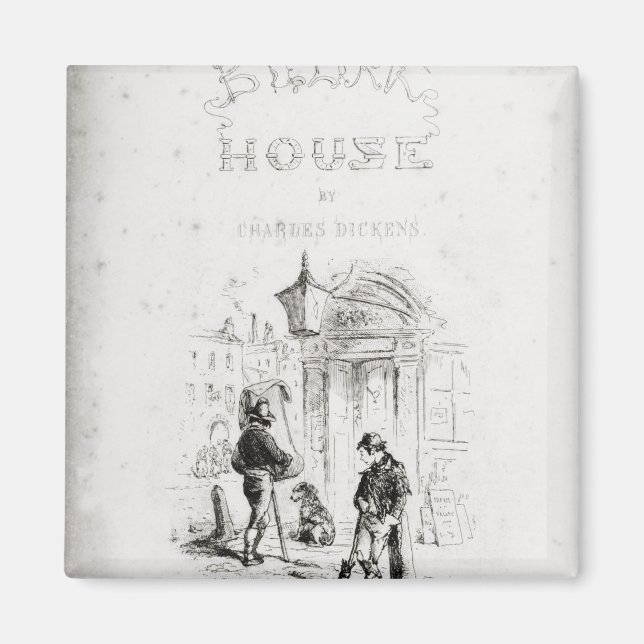 Aimant Page de titre de 'Bleak House' (Devant)