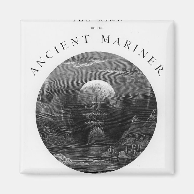 Aimant Page de titre de 'The Rime of the Ancient Mariner' (Devant)