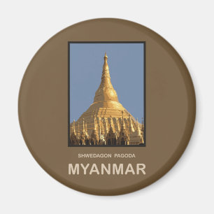 Aimant Pagoda Yangon Myanmar de Shwedagon