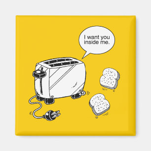 AIMANT PAIN GRILLÉ À L'INTÉRIEUR DE MOI