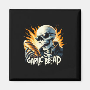 Aimant Pain Halloween Squelette Boulangerie Baker Pain Lo
