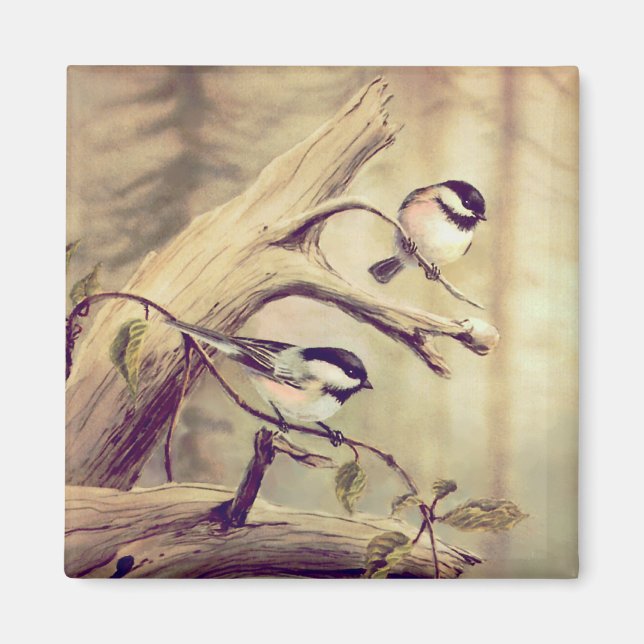 Aimant PAIRE de POULET par SHARON SHARPE (Devant)