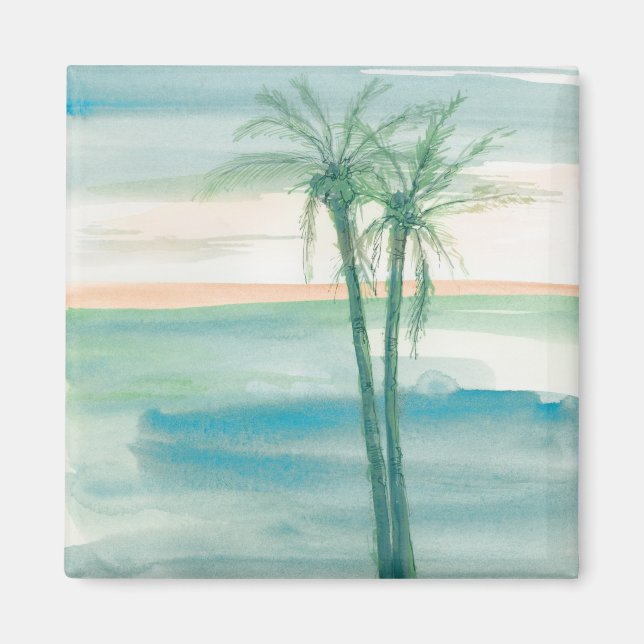 Aimant Paisible Dusk Tropical (Devant)