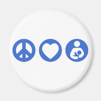 Aimant Paix Amour Allaitement