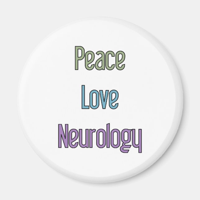Aimant Paix, Amour, Neurologie (Devant)