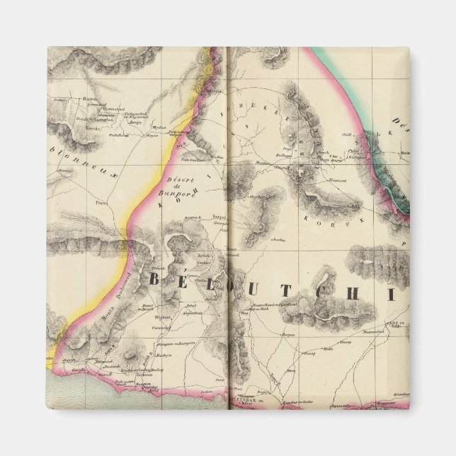 Aimant Pakistan, Asie 80 (Devant)