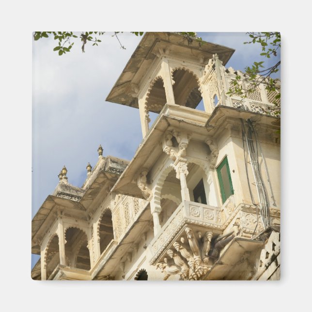 Aimant Palais de la ville, Udaipur, Rajasthan, Inde (Devant)