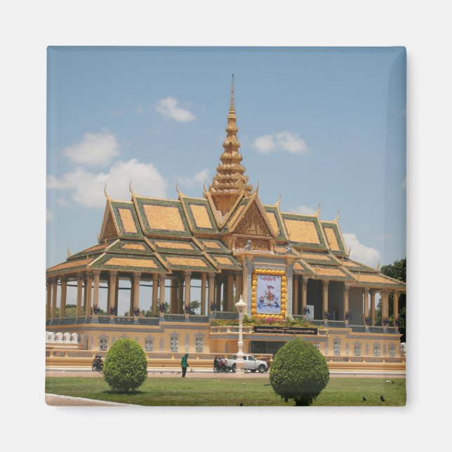 Aimant palais de phnom penh (Devant)
