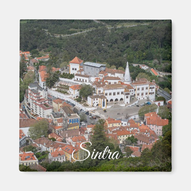 Aimant Palais de Sintra d'en haut à Sintra, Portugal (Devant)