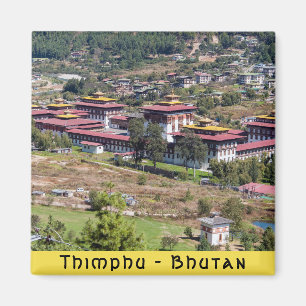 Aimant Palais du roi à Thimphu - Bhoutan