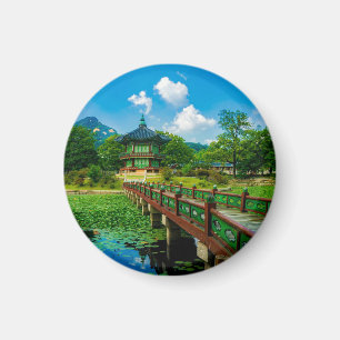 Aimant Palais Gyeongbokgung, Corée du Sud
