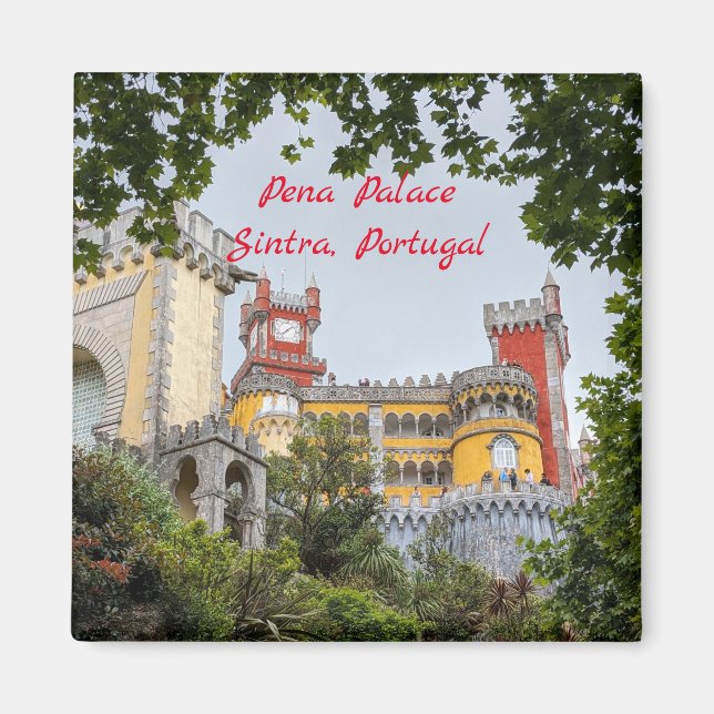 Aimant Palais Pena - Sintra, Portugal (Devant)