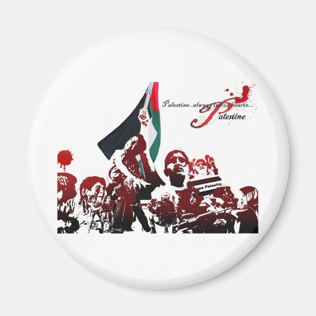 AIMANT PALESTINE LIBRE (Devant)