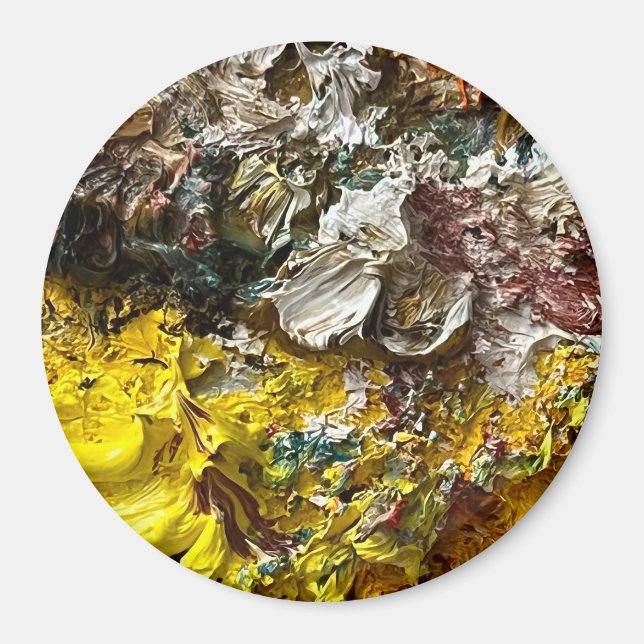 Aimant Palette de l'artiste #1 (Devant)