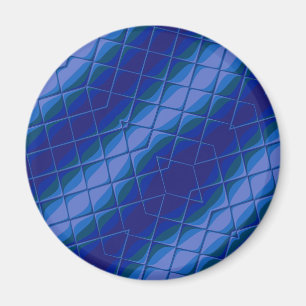 Aimant palette indigo