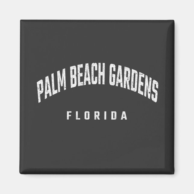 Aimant Palm Beach Gardens Floride FL (Devant)