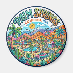 Aimant Palm Springs Californie