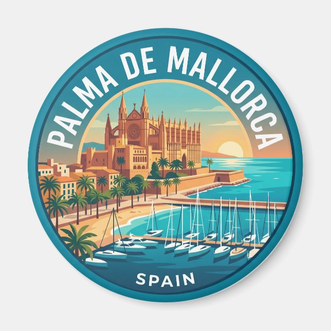 Aimant Palma de Majorque Espagne (Devant)
