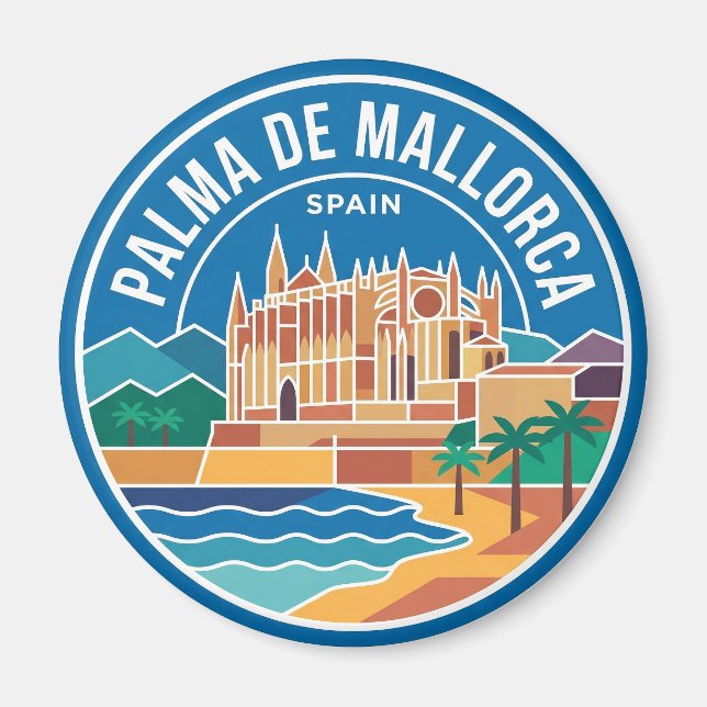 Aimant Palma de Majorque Espagne (Devant)