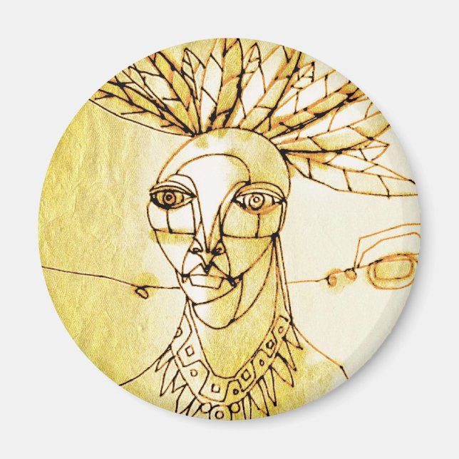 Aimant palme (Devant)