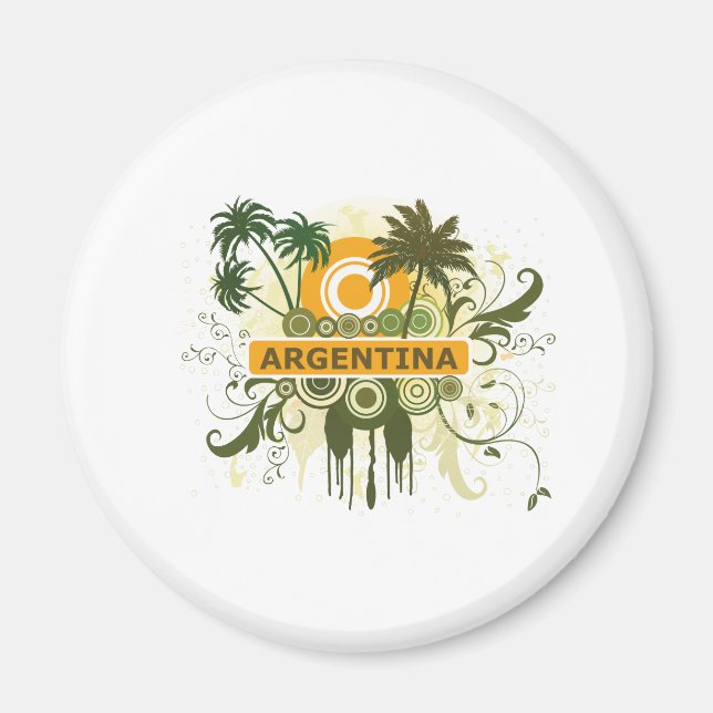 Aimant Palmier Argentine (Devant)