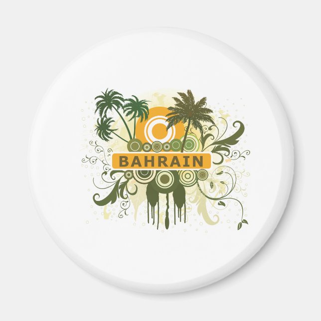 Aimant Palmier Bahreïn (Devant)
