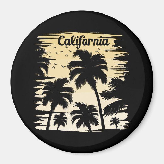 Aimant Palmier de Californie (Devant)