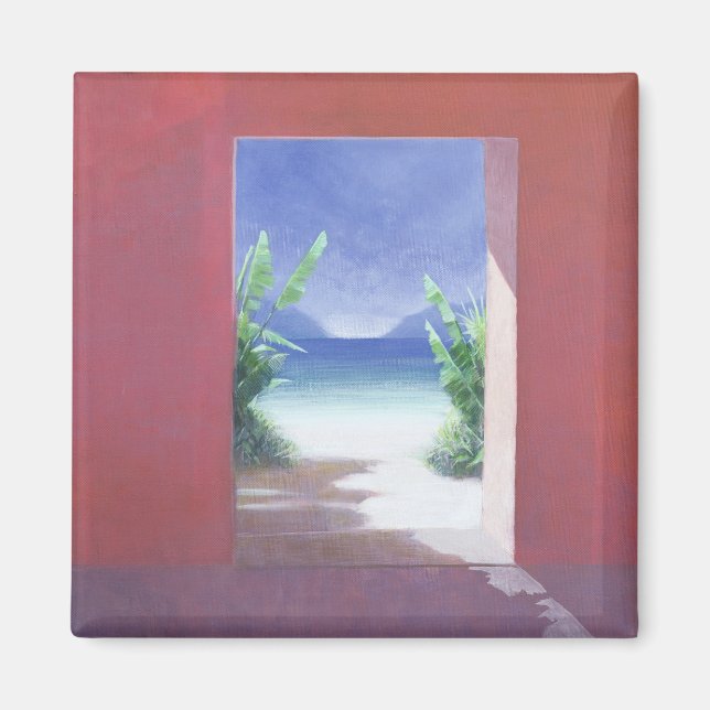 Aimant Palmiers bananiers 2005 (Devant)