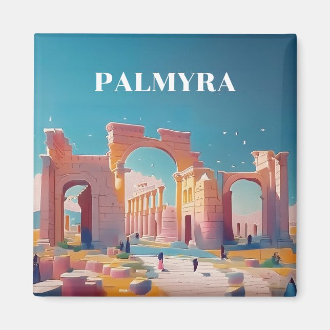 AIMANT PALMYRA SYRIA RUINY JOYELY WASHID خ WASHID (Devant)