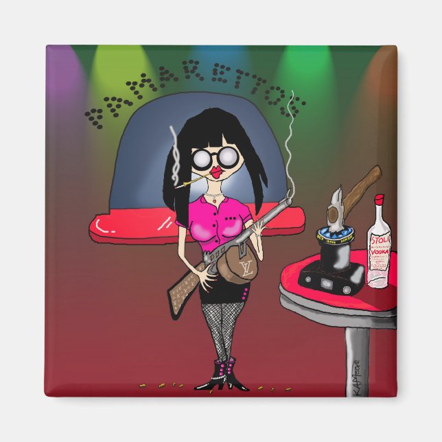 Aimant Pam-Pam La Rue (Devant)