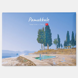 Aimant Pamukkale, Turquie - Piscines thermales