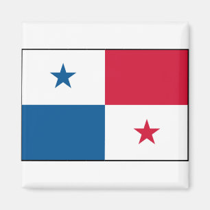 Aimant Panama - Drapeau national - Actuel