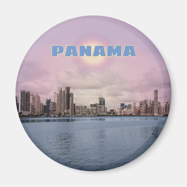Aimant Panama Skyline (Devant)