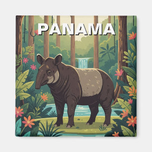 Aimant Panama Tapir dans le Parc National de Coiba Voyage