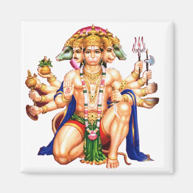 Aimant Panchmukhi Hanuman ji (Devant)